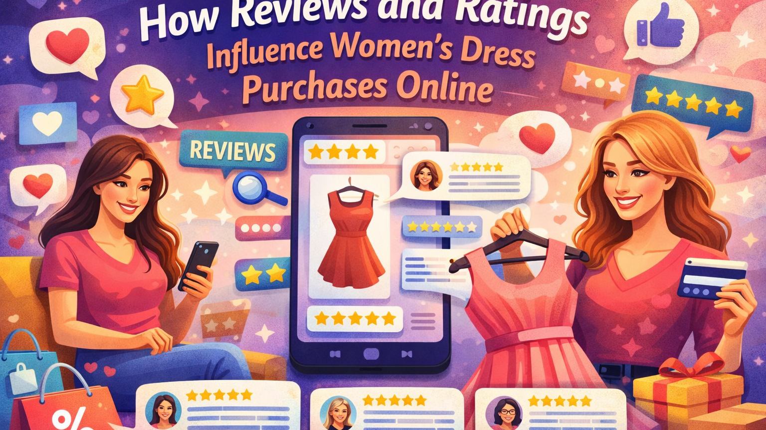 How Reviews and Ratings Influence Women’s Dress Purchases Online