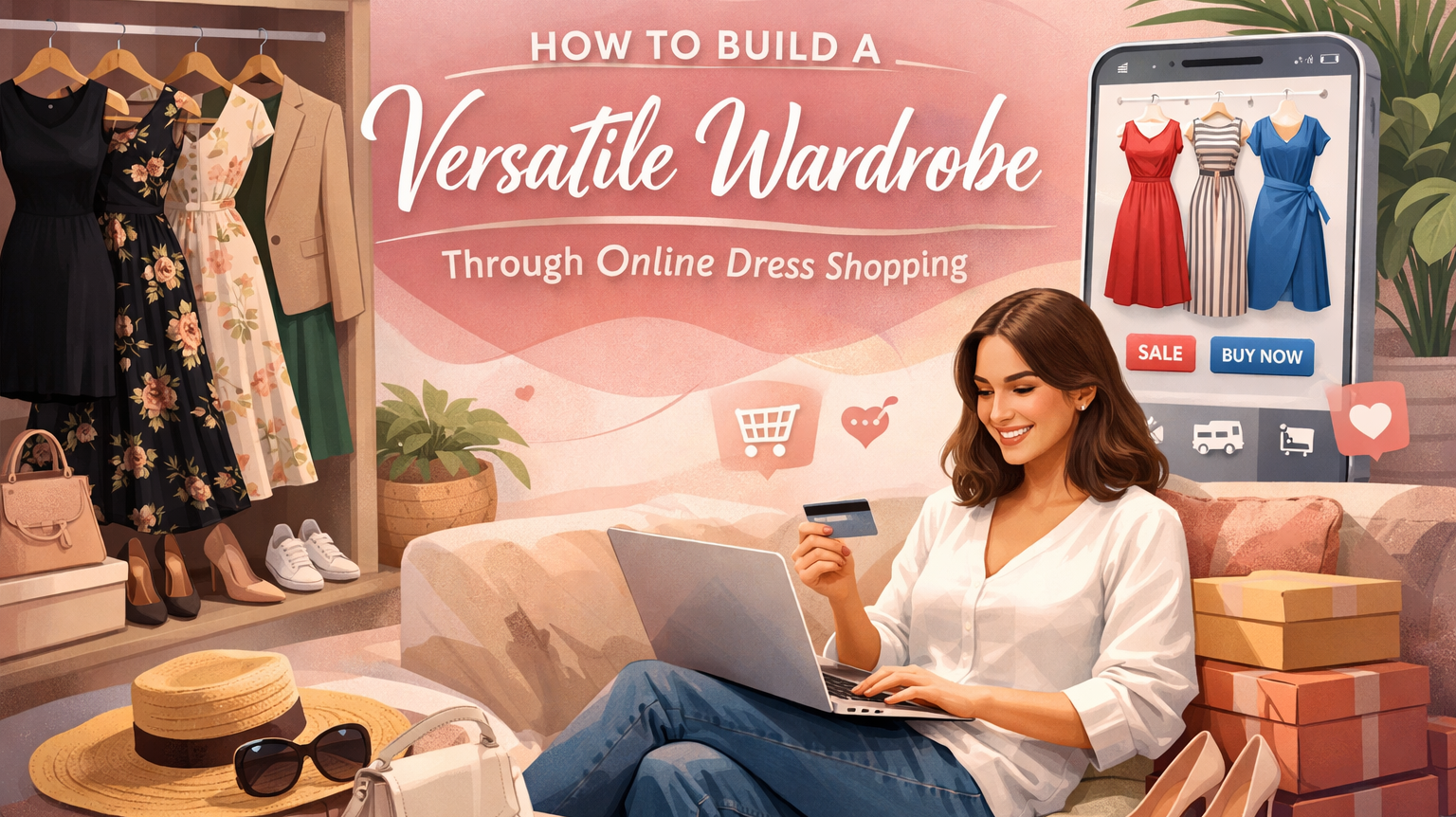 How to Build a Versatile Wardrobe Through Online Dress Shopping