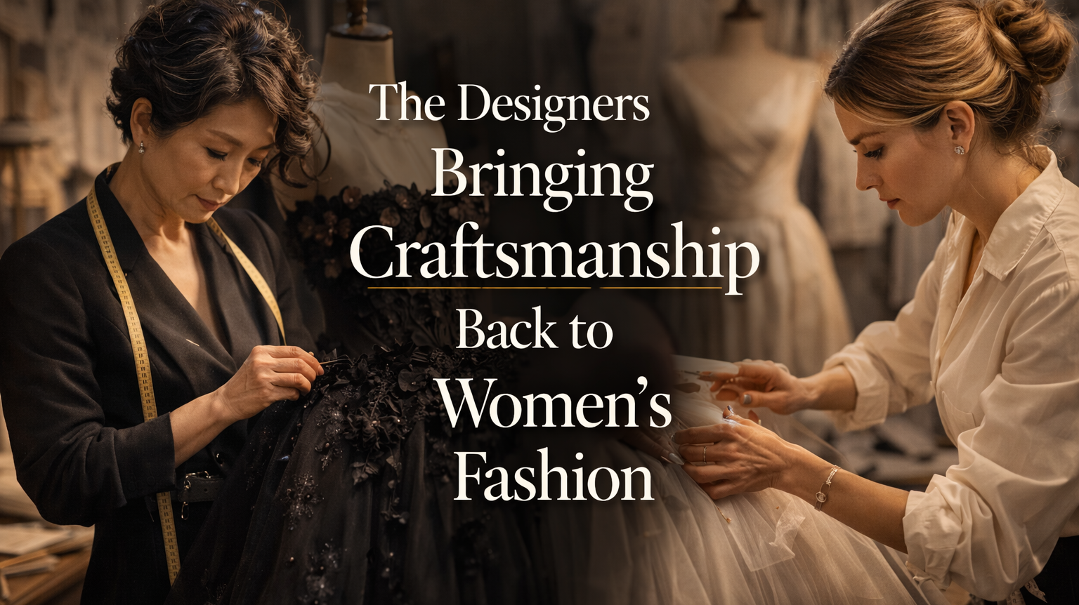 The Designers Bringing Craftsmanship Back to Women’s Fashion