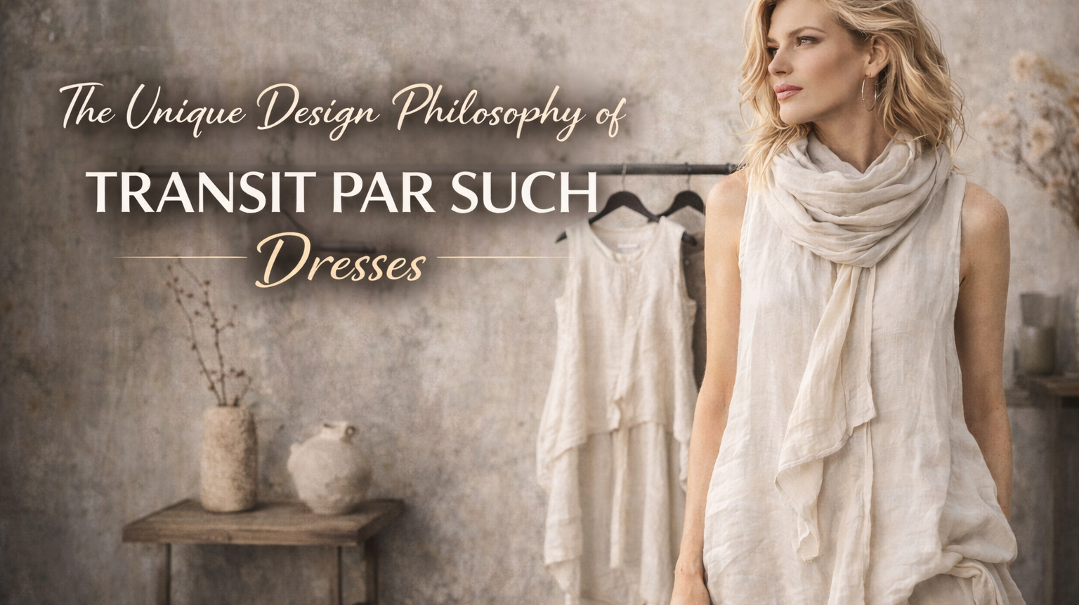 The Unique Design Philosophy of Transit Par Such Dresses
