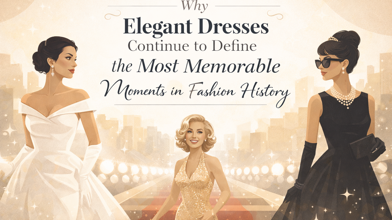 Why Elegant Dresses Continue to Define the Most Memorable Moments in Fashion History