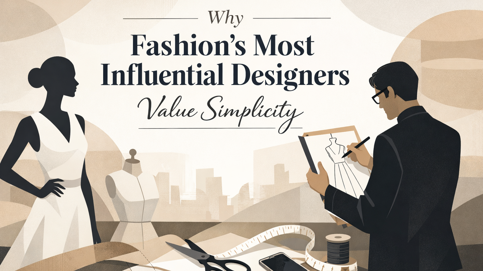 Why Fashion’s Most Influential Designers Value Simplicity