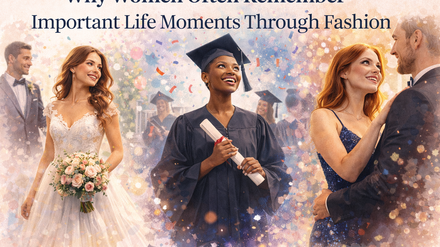 Why Women Often Remember Important Life Moments Through Fashion
