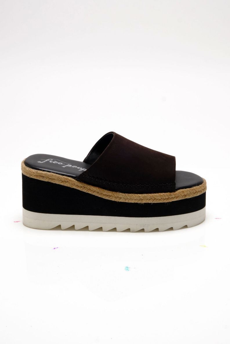 Santorini Espradrille Sandals - Black by Free People | 25 South Boutiques