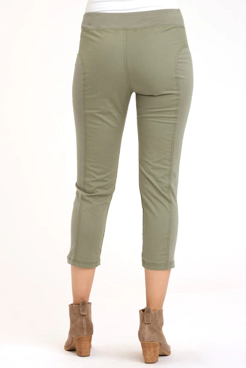 Jetter Crop Legging - Hillside by XCVI — view 3