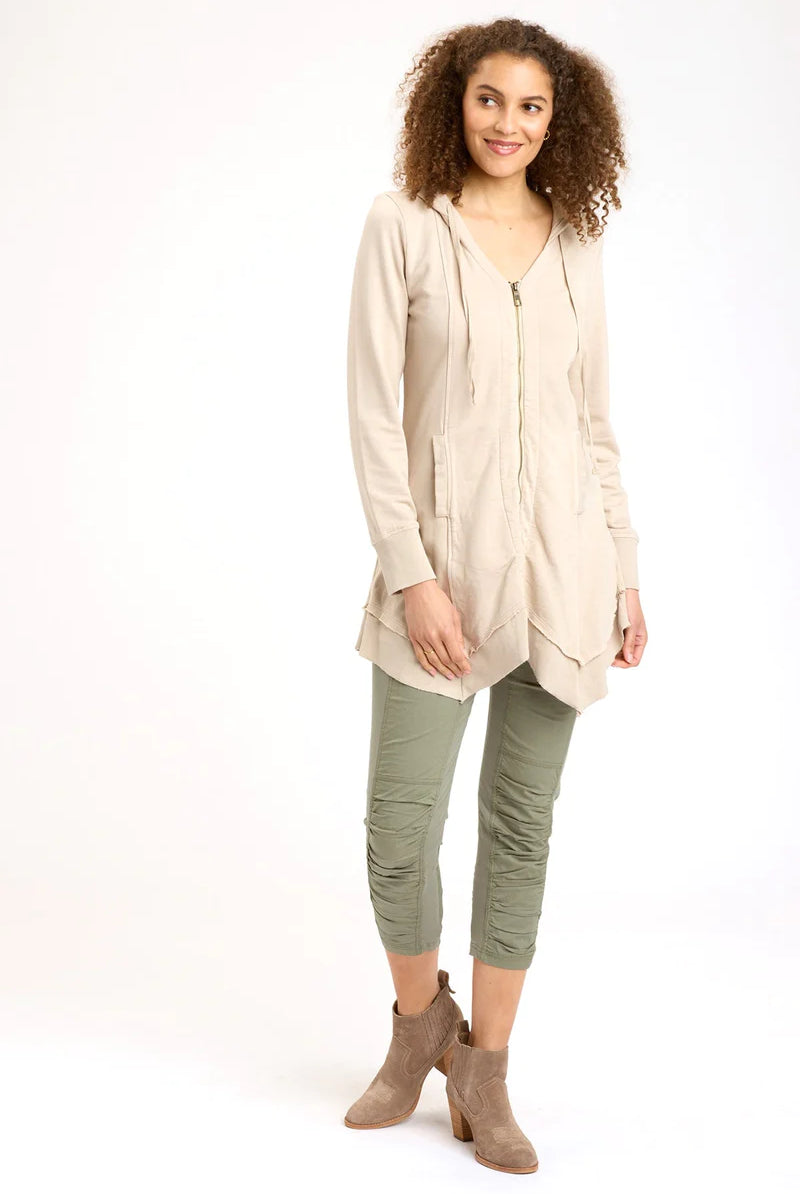 Jetter Crop Legging - Hillside by XCVI — view 4