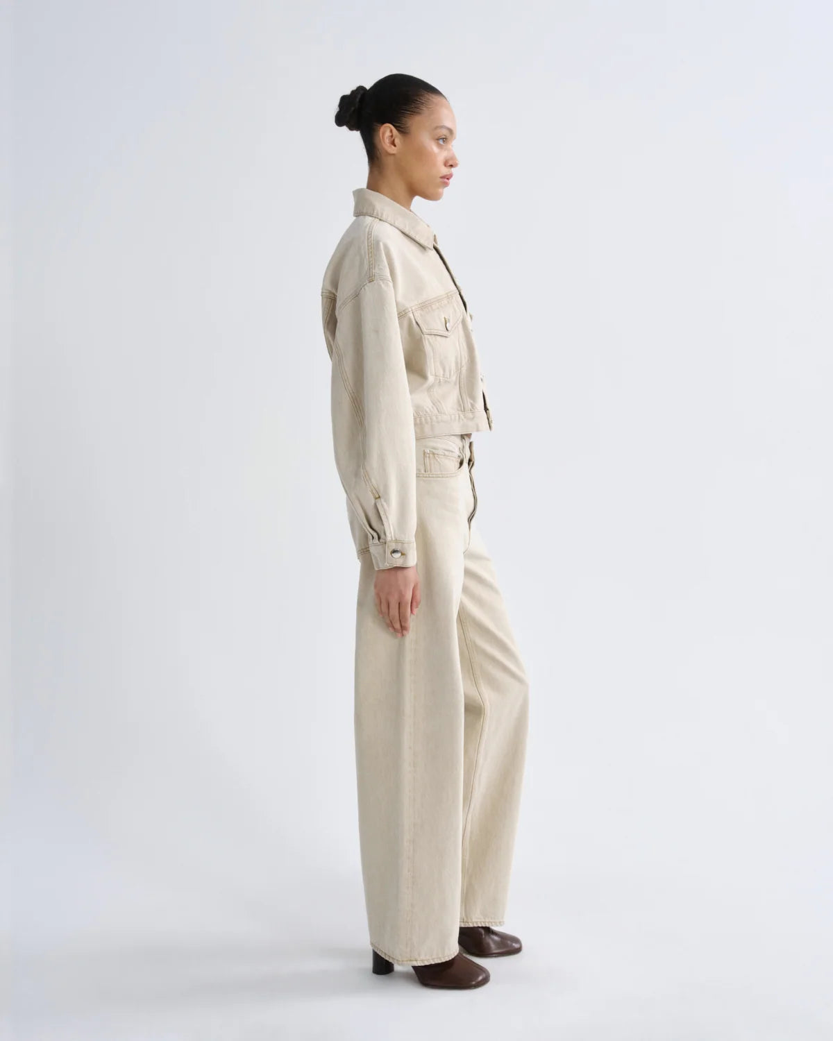 AGOLDE Palmer Jacket - Arena Khaki, view 4