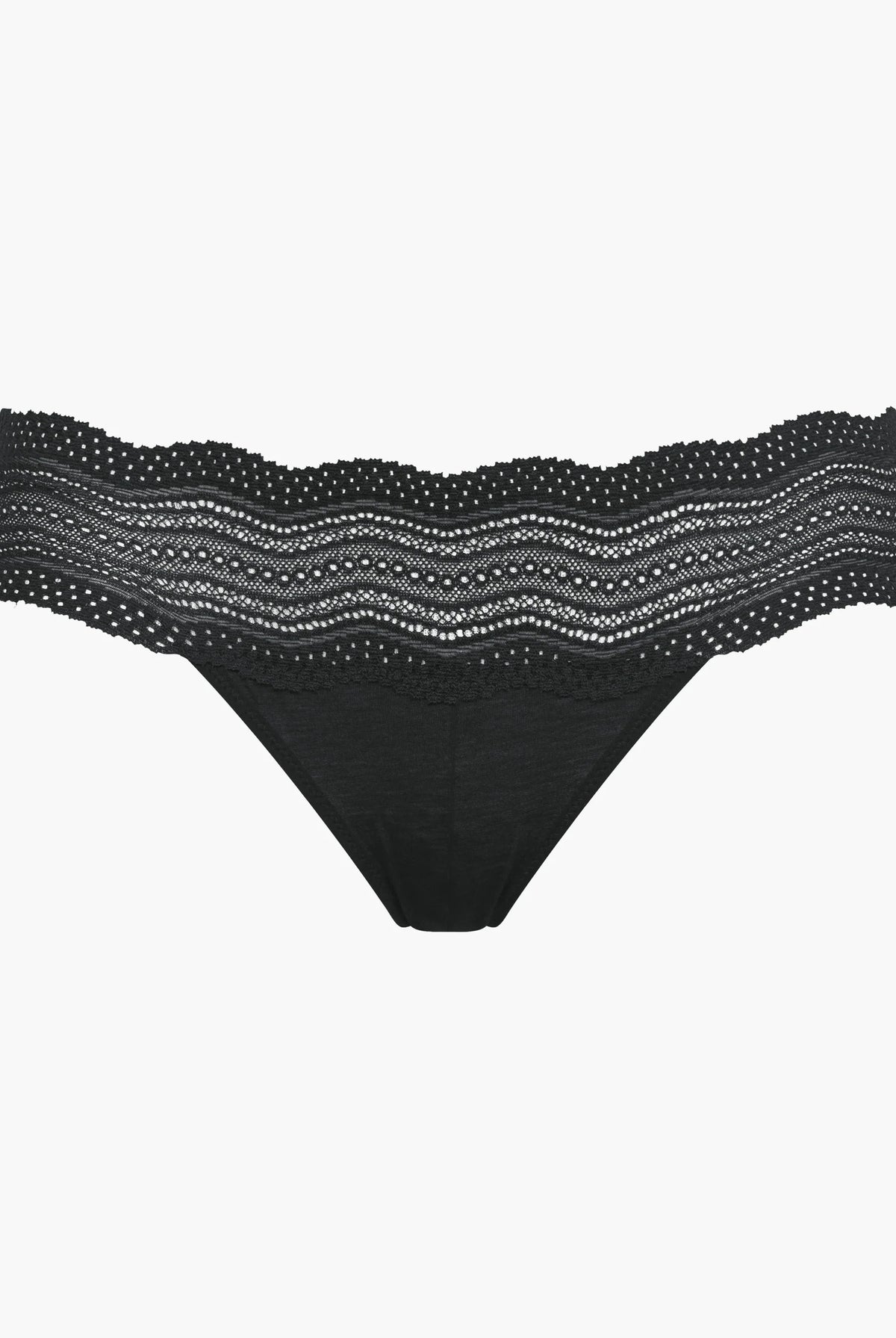 Cosabella Dolce Low Rise Bikini - Black, view 3