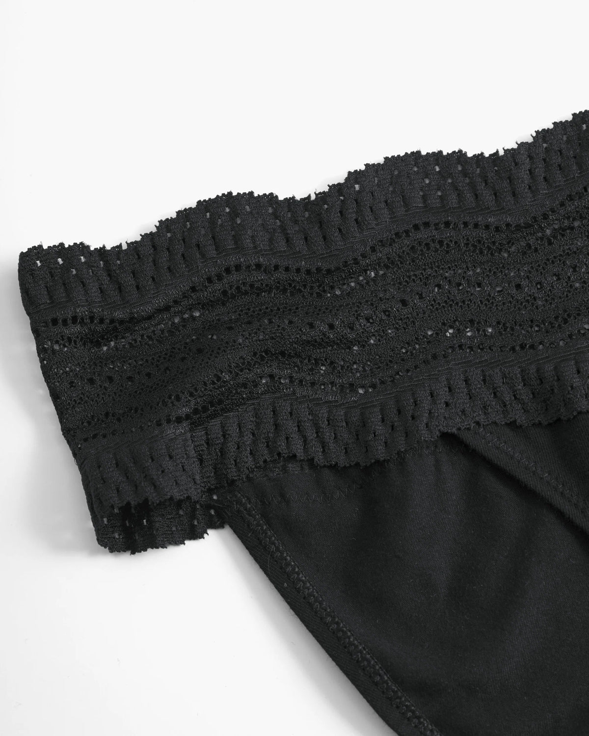 Cosabella Dolce Low Rise Bikini - Black, view 4