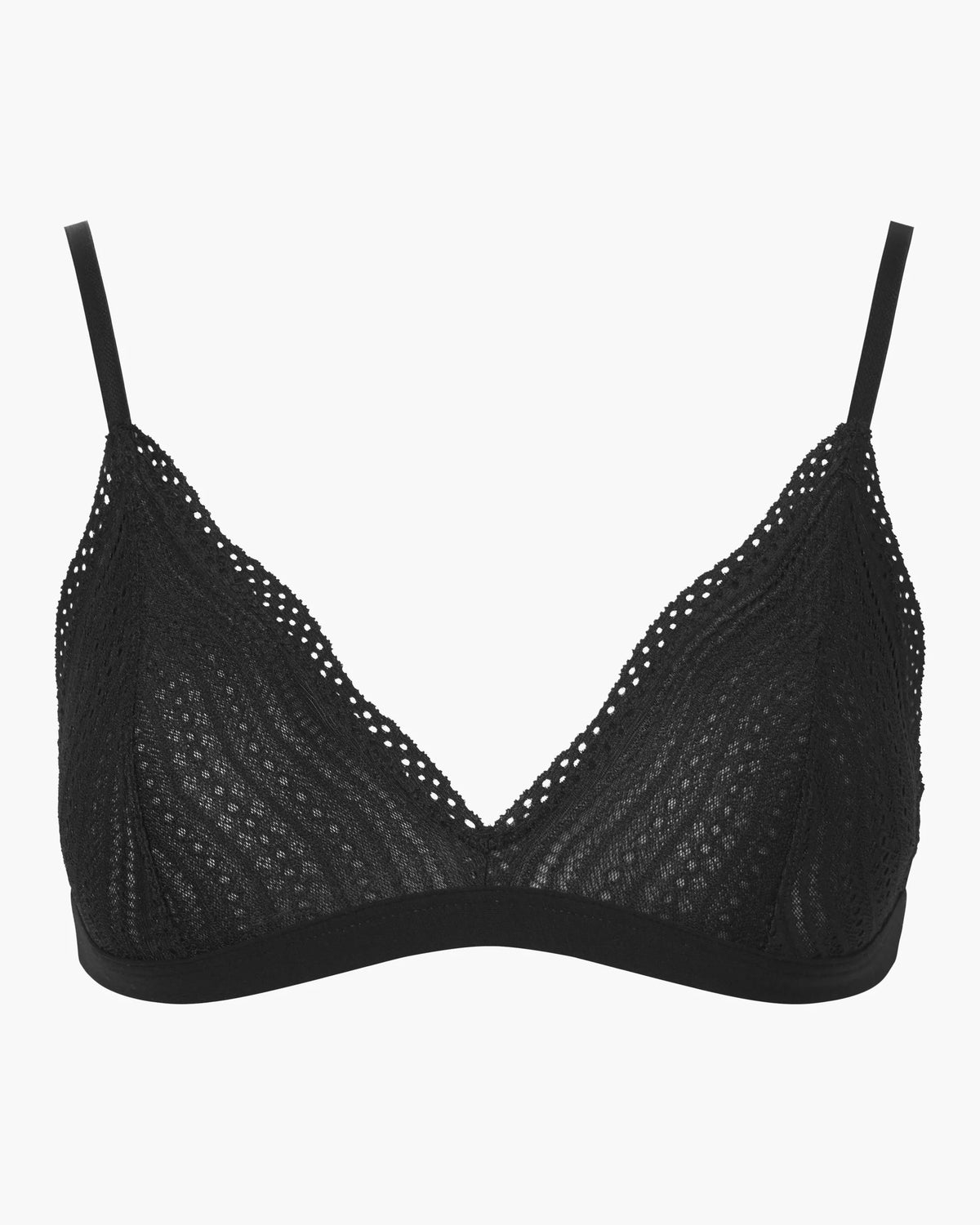 Cosabella Dolce Bralette - Black, view 3
