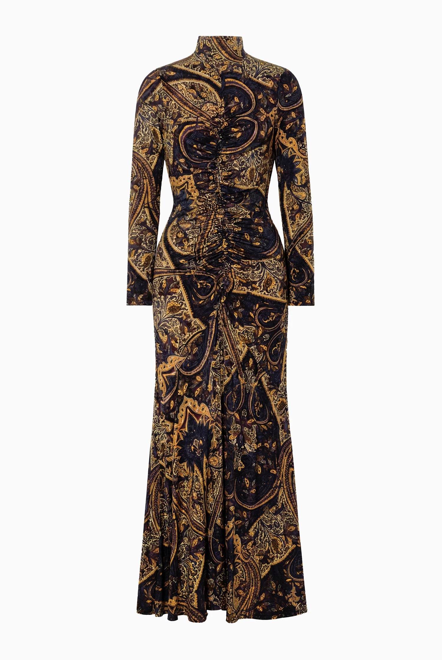 Ida Long Sleeve Jersey Dress - Twilight Paisley by Ulla Johnson — view 5