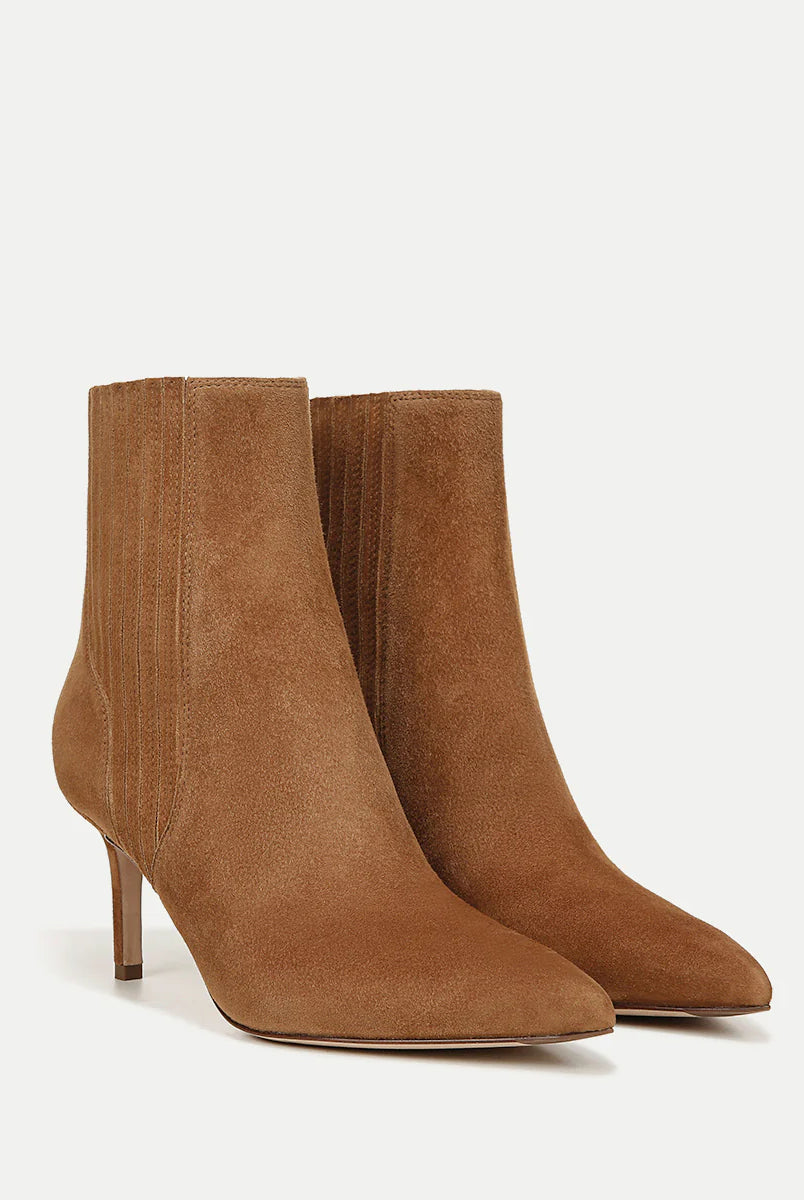 Lisa Suede Mid-Heel Bootie - Hazelwood by Veronica Beard — alternate view