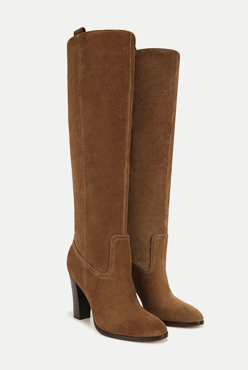 Vesper Suede Knee-High Boot - Mocha Brown by Veronica Beard — alternate view