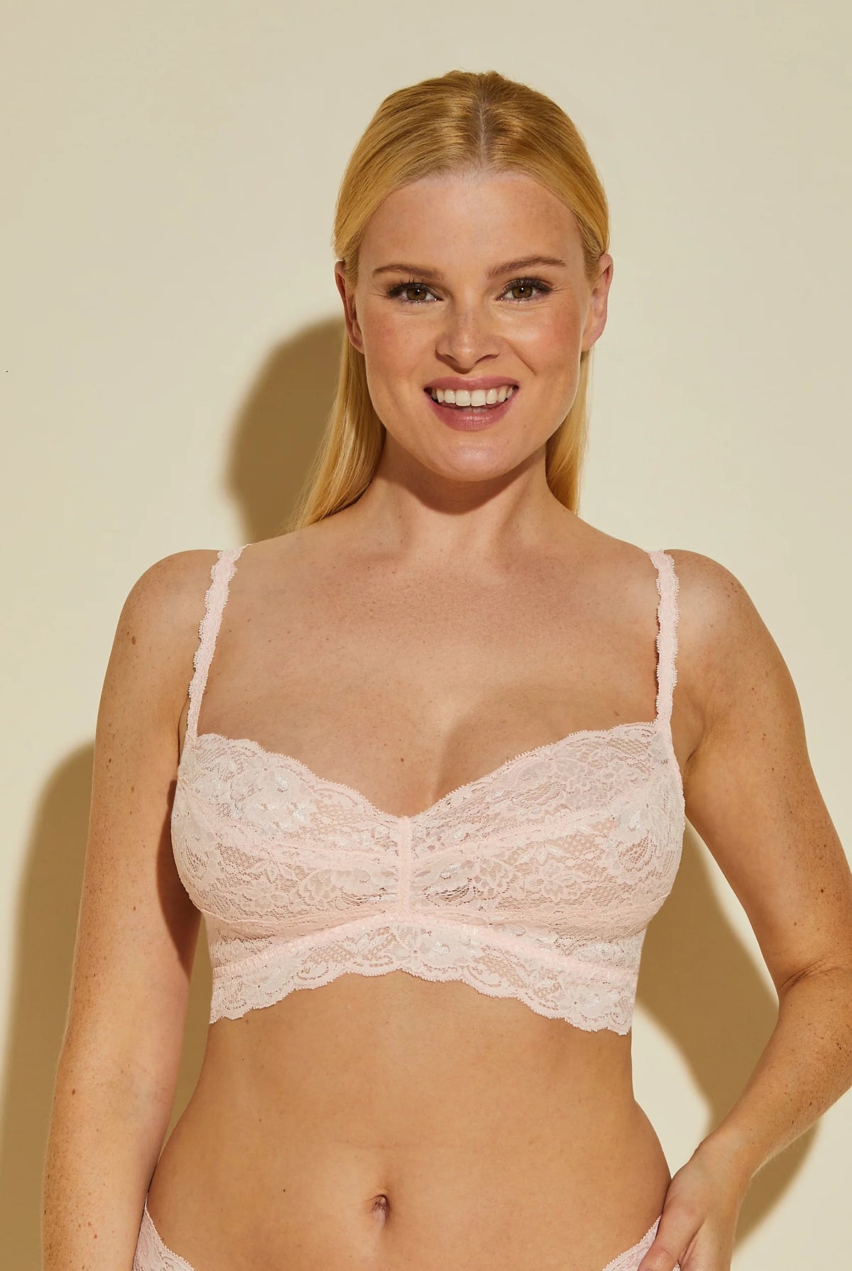 Cosabella Never Say Never Sweetie Bralette - Pink Lilly