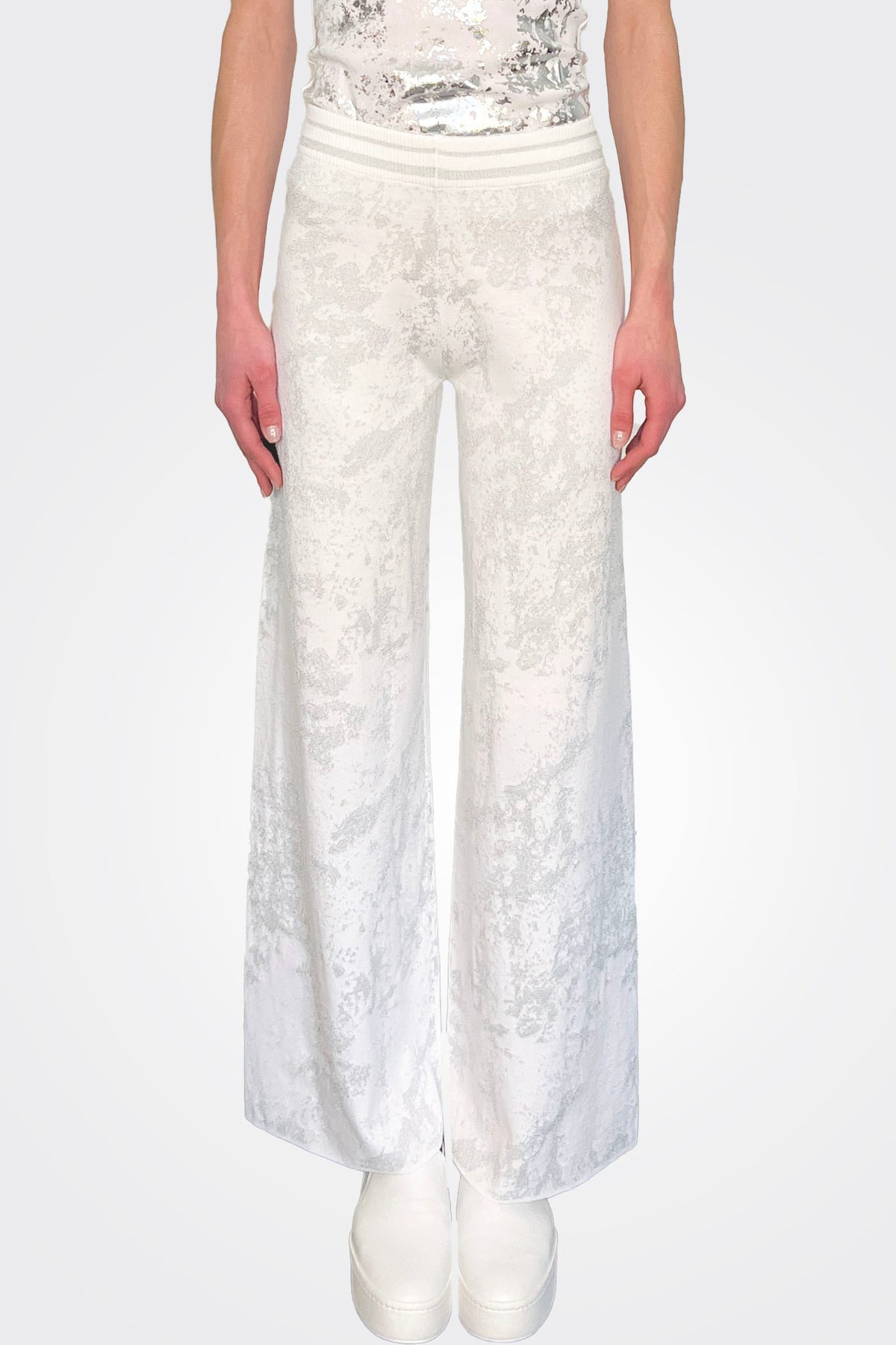 Pattern Trousers - Bianco by D. Exterior — alternate view