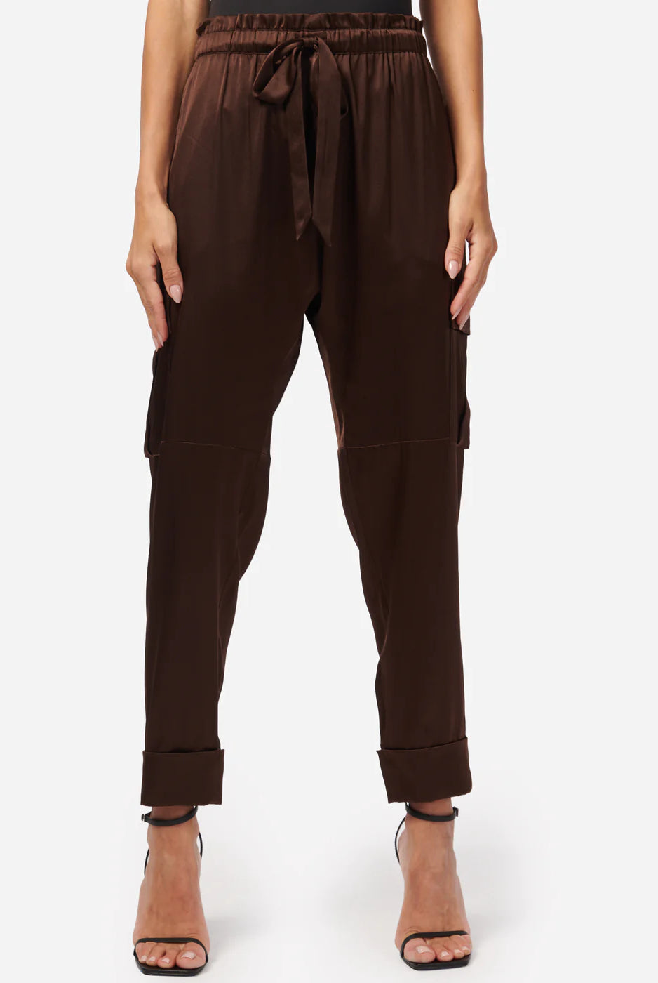 Carmen Cargo Pant - Clove by Cami NYC — view 3