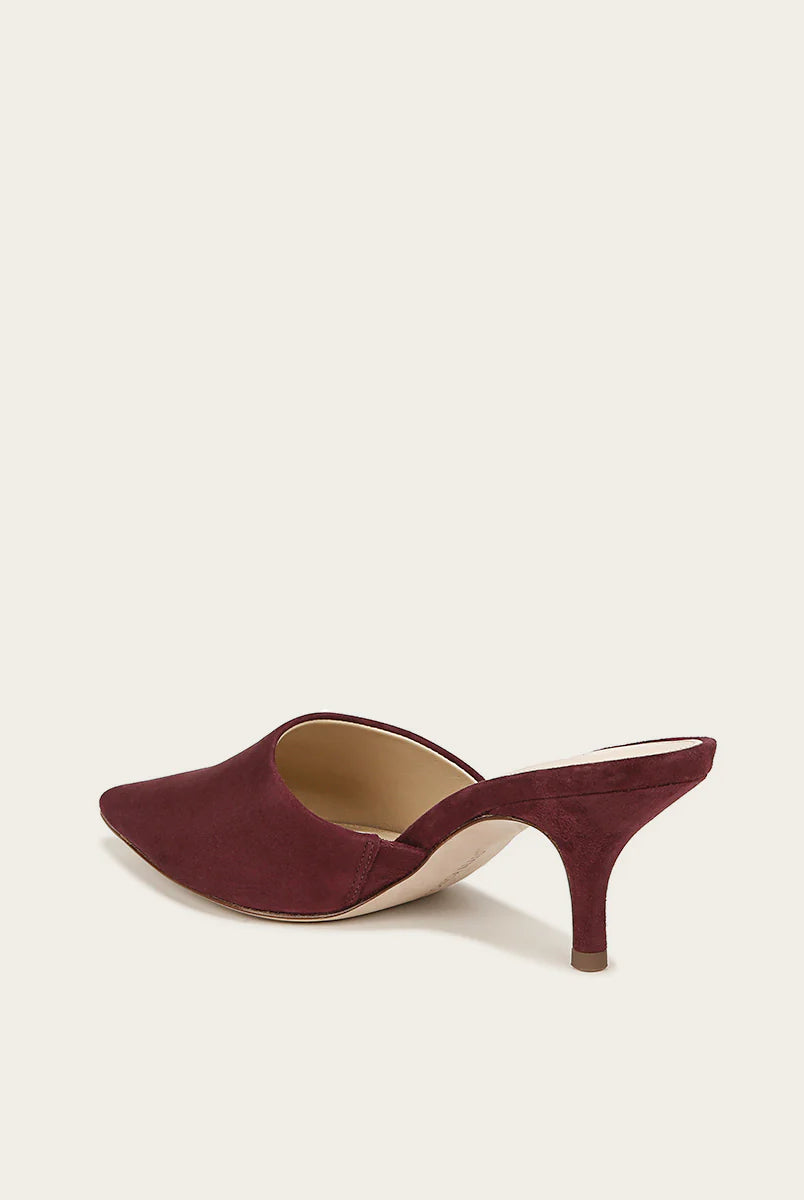 Merla Kitten Heel - Merlot by Veronica Beard — view 3