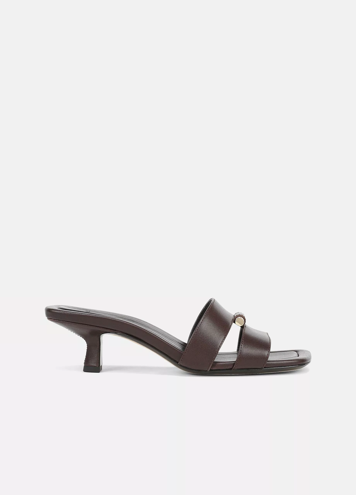 Piper Leather Heeled Sandal - Ganache by Vince — alternate view