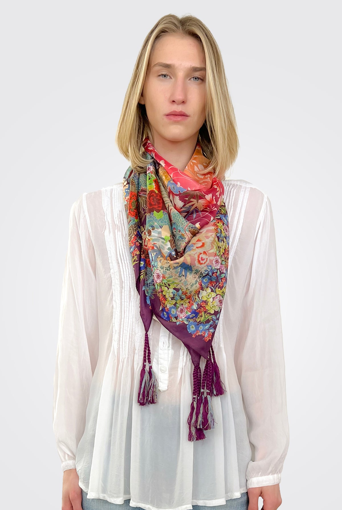 Adalena Scarf by Johnny Was — alternate view
