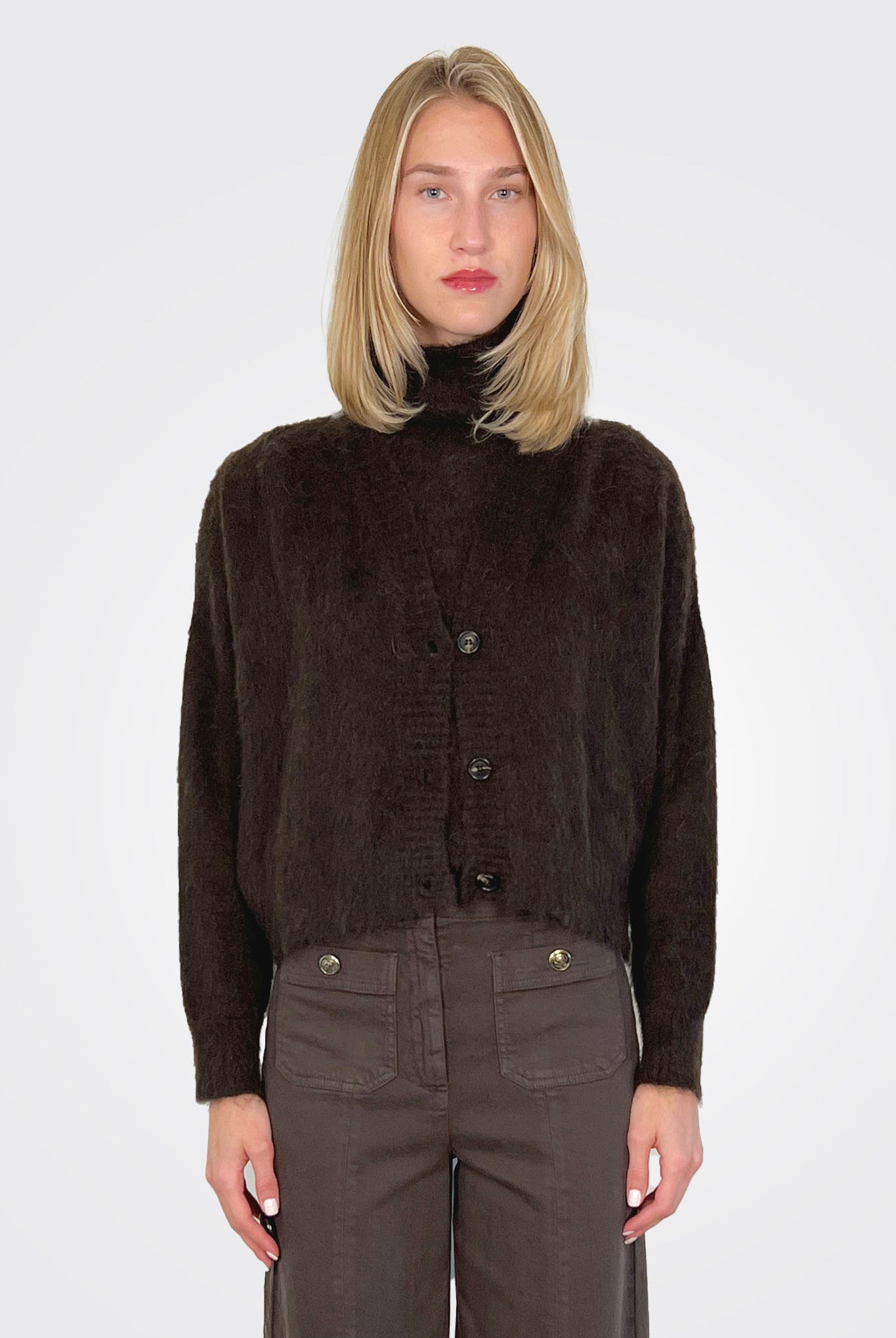 Wool Alpaca Soft Cardigan - Wen by D. Exterior | 25 South Boutiques