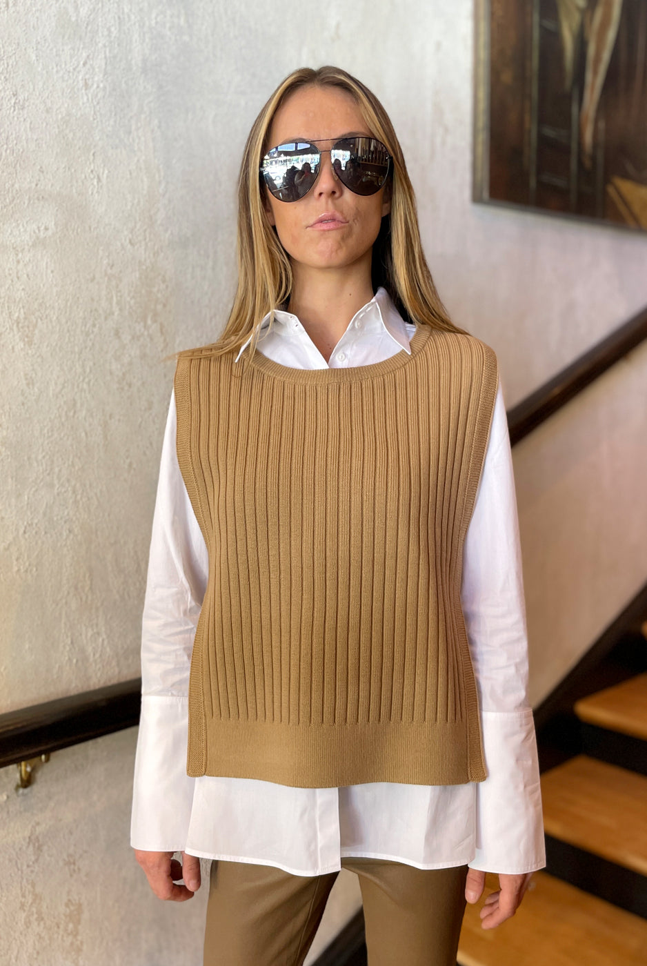 Irvin Sweater - Camel by Hana San | 25 South Boutiques