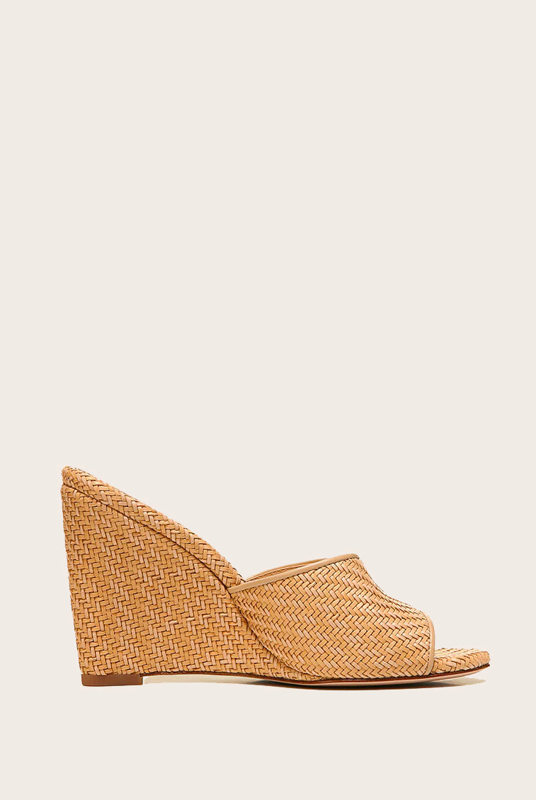 Dali Wedge Sandal - Natural by Veronica Beard | 25 South Boutiques