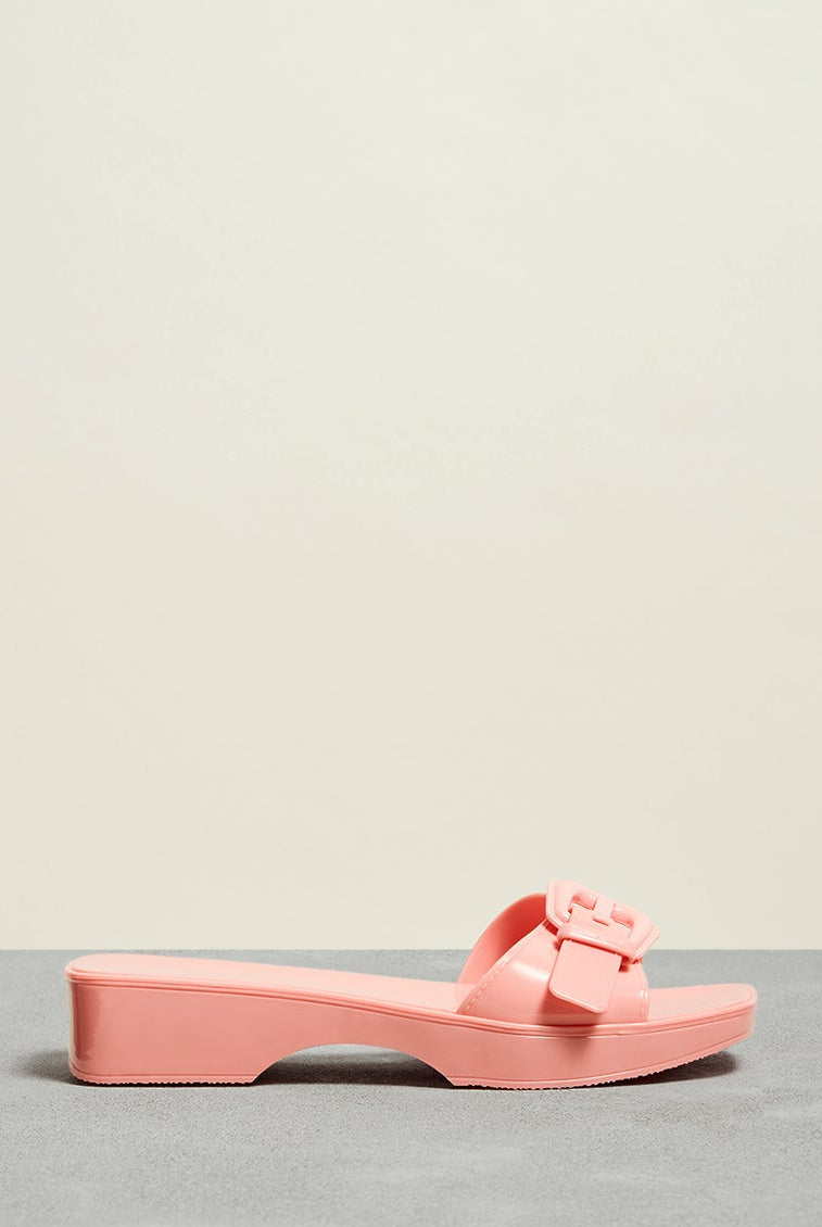 Davina Jelly Sandal - Dragonfruit by Veronica Beard | 25 South Boutiques