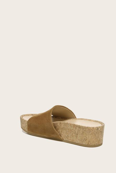 Dresdyn Platform Sandal - Caramel by Veronica Beard — view 4