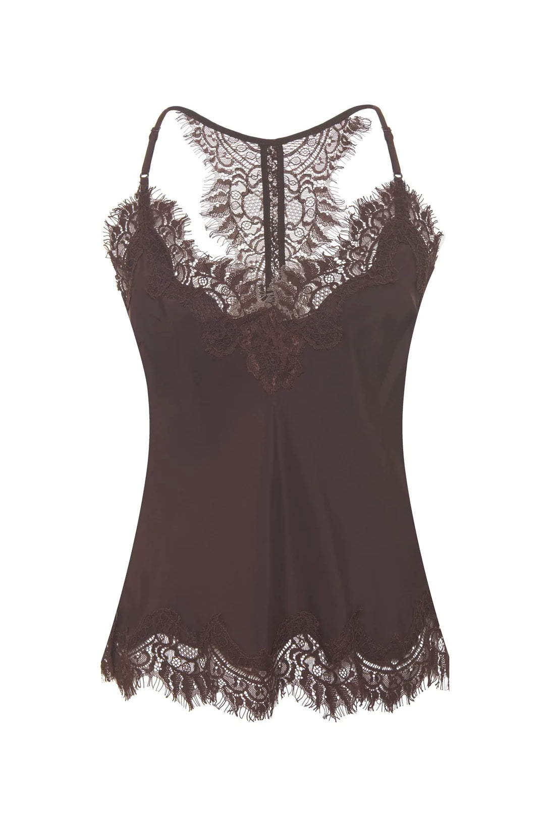 Lucy Crop Cami - Espresso by Gold Hawk | 25 South Boutiques