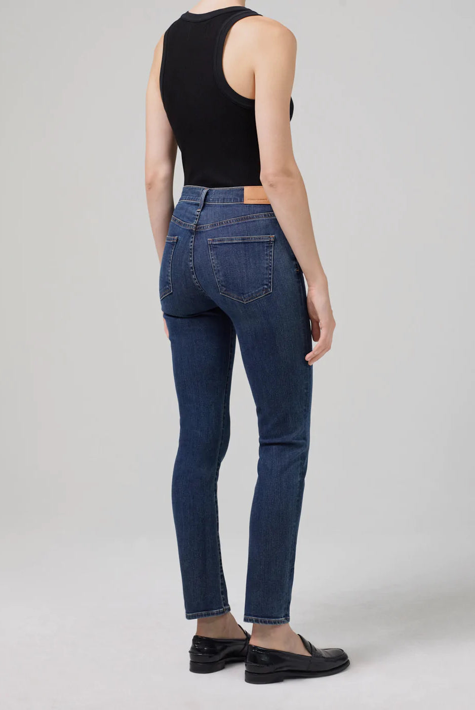Skyla Mid Rise Slim - Evermore by Citizens of Humanity — alternate view