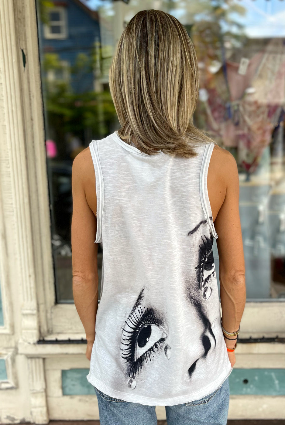 Tank - Eyes by Printed Artworks — alternate view