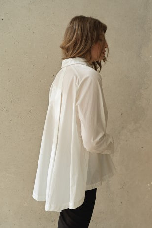 Fiona Shirt - Optic White by Hana San — view 4