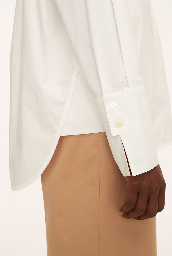 Button Front Blouse - Full Moon by Rebecca Taylor — view 4