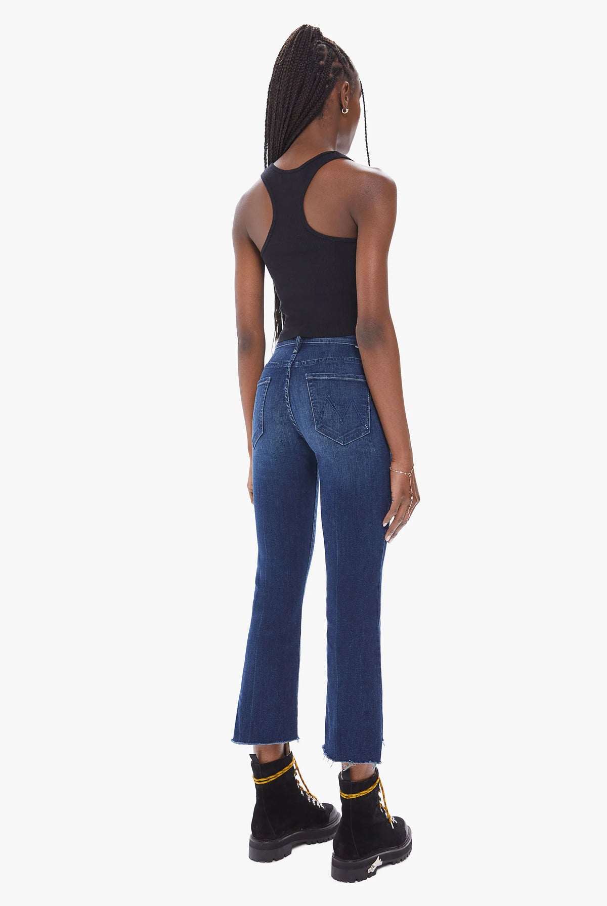 The Insider Crop Step Fray - Good For You by MOTHER — view 3
