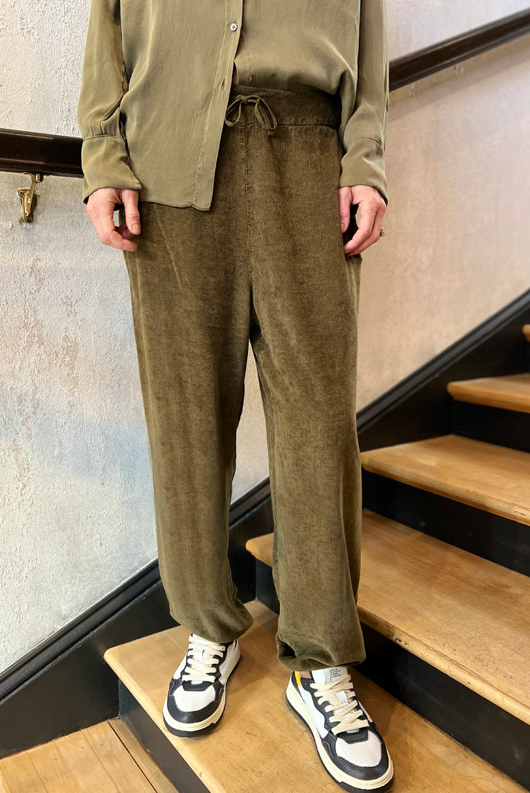 Comfort Fit Pants - Khaki by Tandem — alternate view