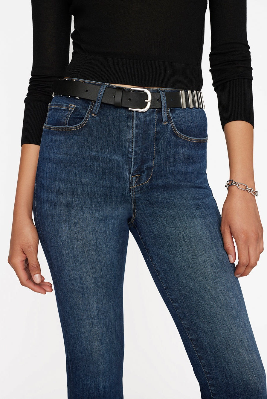 Le One Crop Mini Boot - Hanbury by Frame — view 3