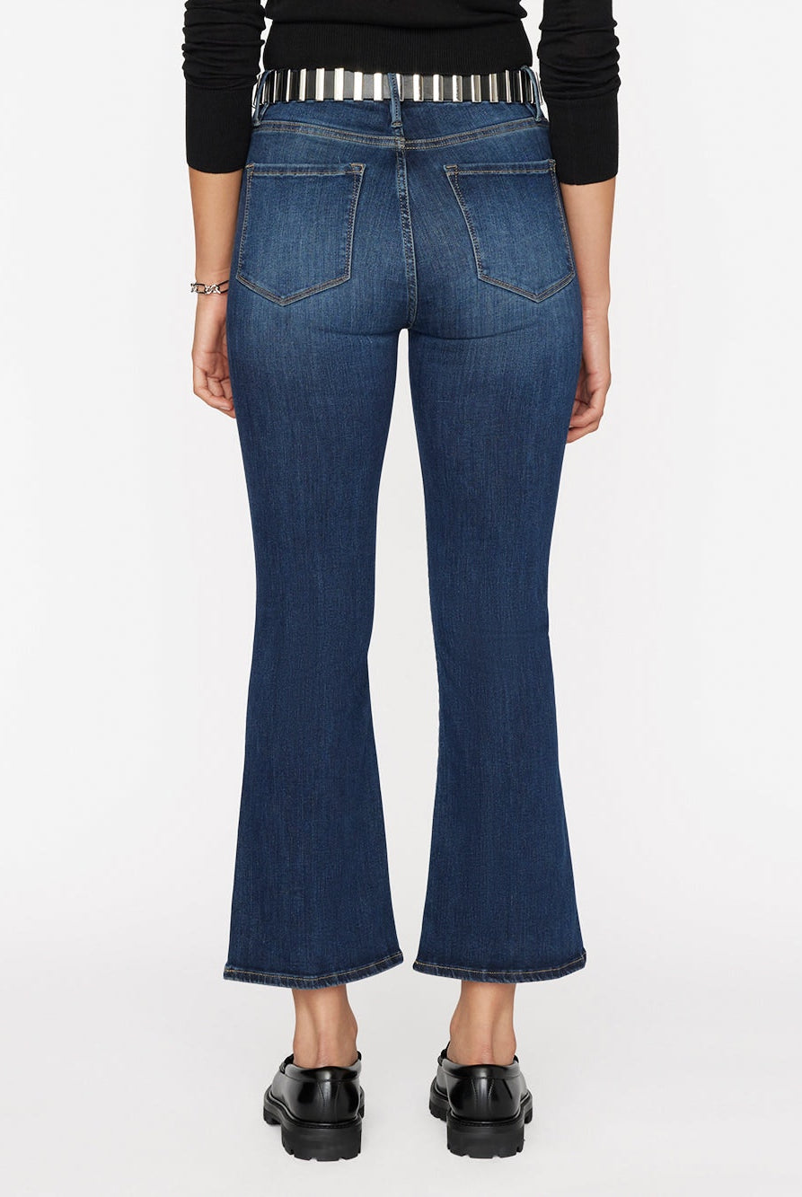 Le One Crop Mini Boot - Hanbury by Frame — view 5
