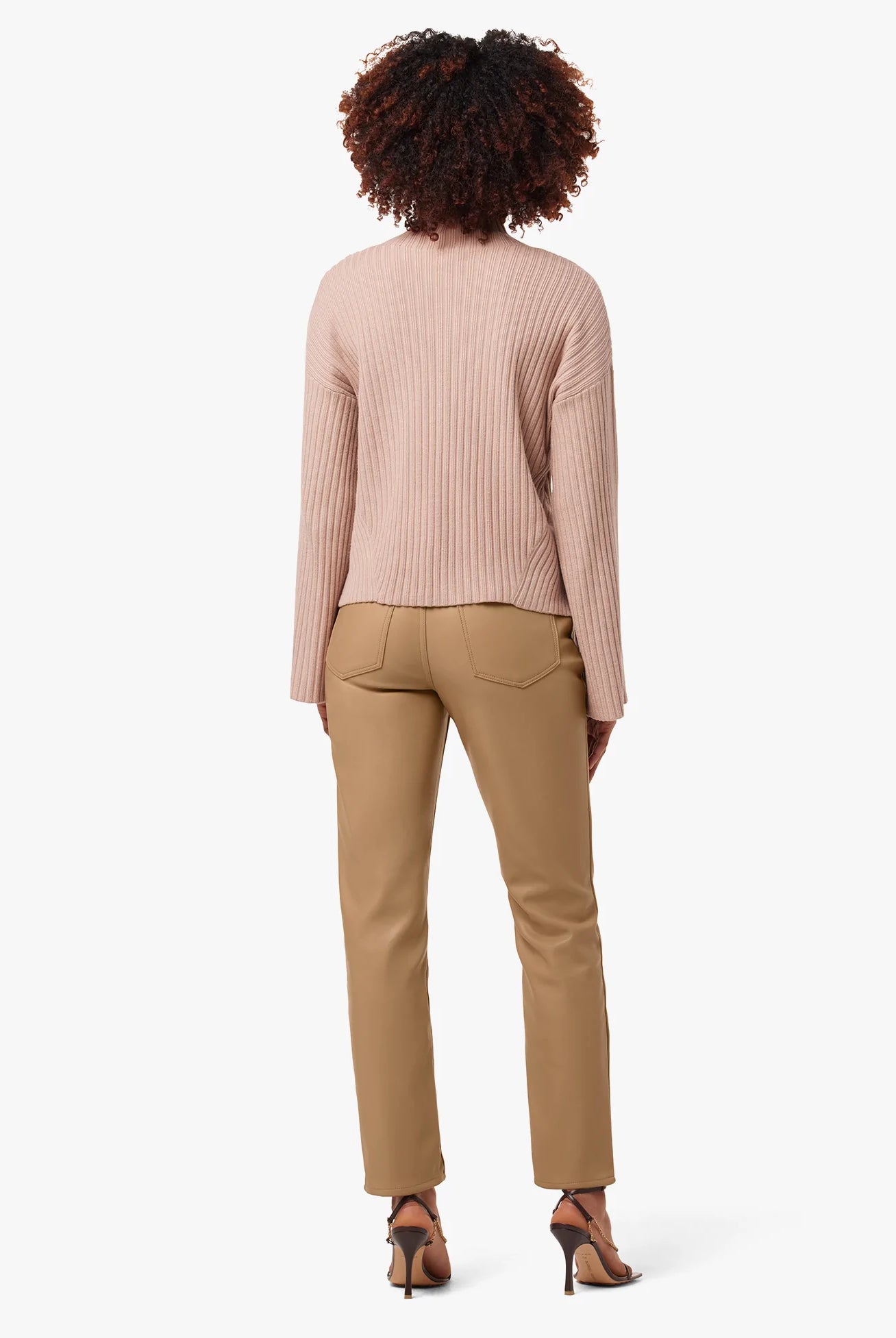 The Honor High Rise Straight - Fawn by Joe's Jeans — alternate view
