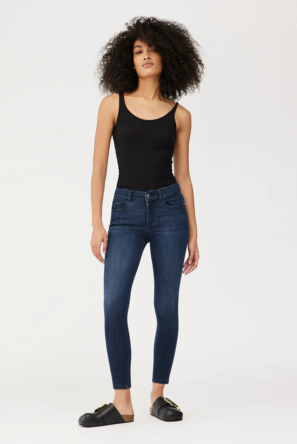 Farrow Skinny High Rise Ankle - Dark Indigo by DL1961 | 25 South Boutiques