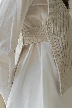 Irvin Sweater - Grey by Hana San — alternate view