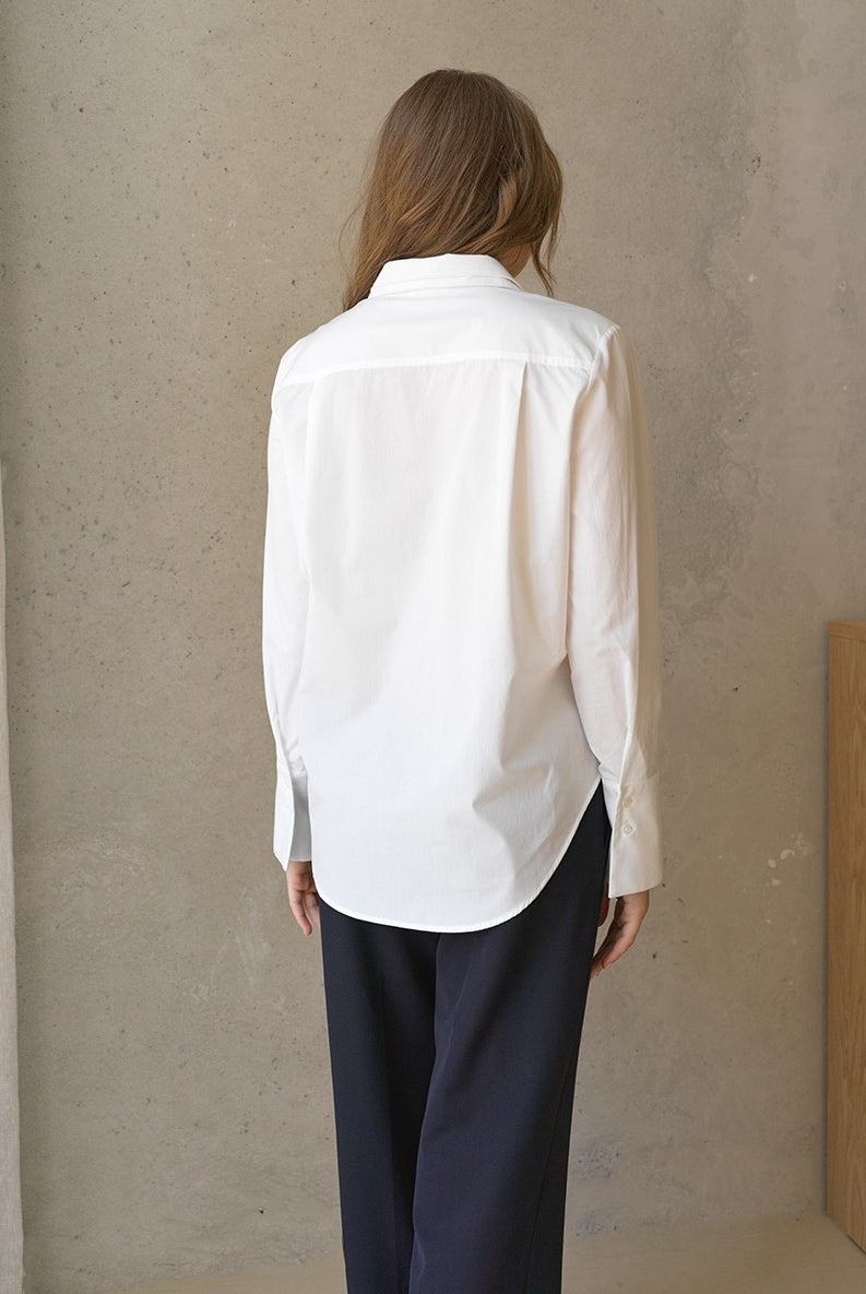 Kirstie Shirt - Optic White by Hana San — view 4