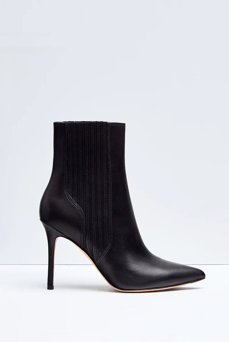 Lisa Stiletto Heel Boot - Black by Veronica Beard | 25 South Boutiques