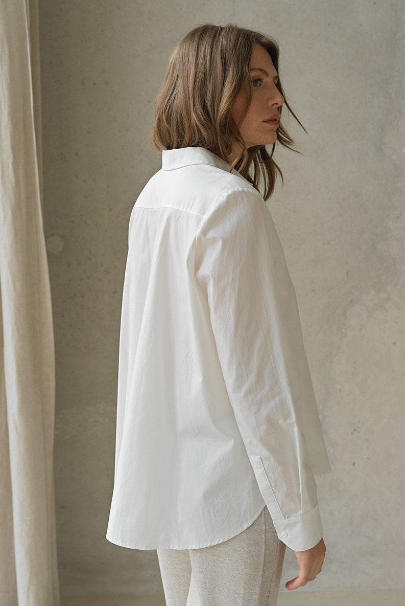 Masami Shirt - Optic White by Hana San — view 3