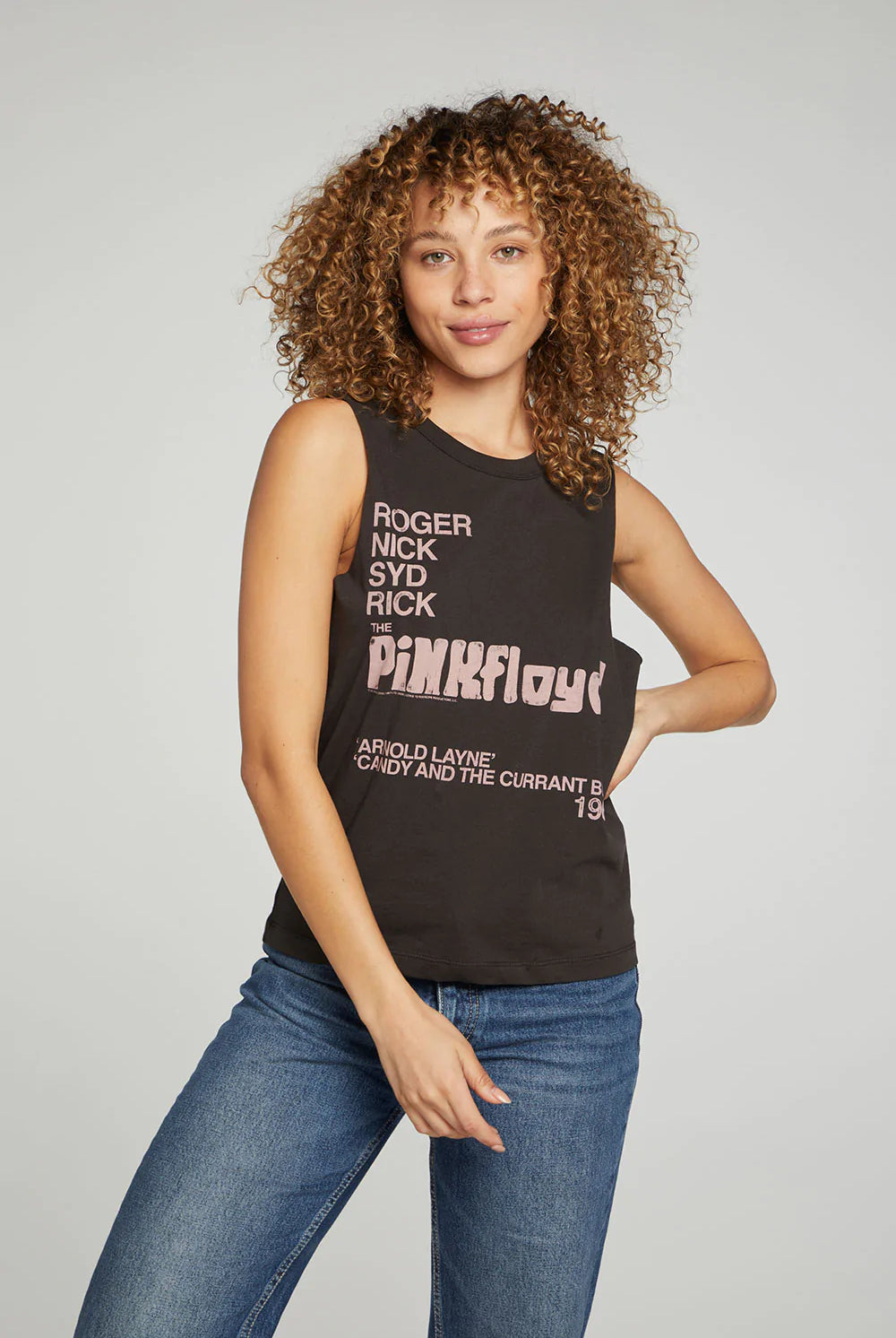 Pink Floyd 1967 Tank - Vintage Black by Chaser | 25 South Boutiques