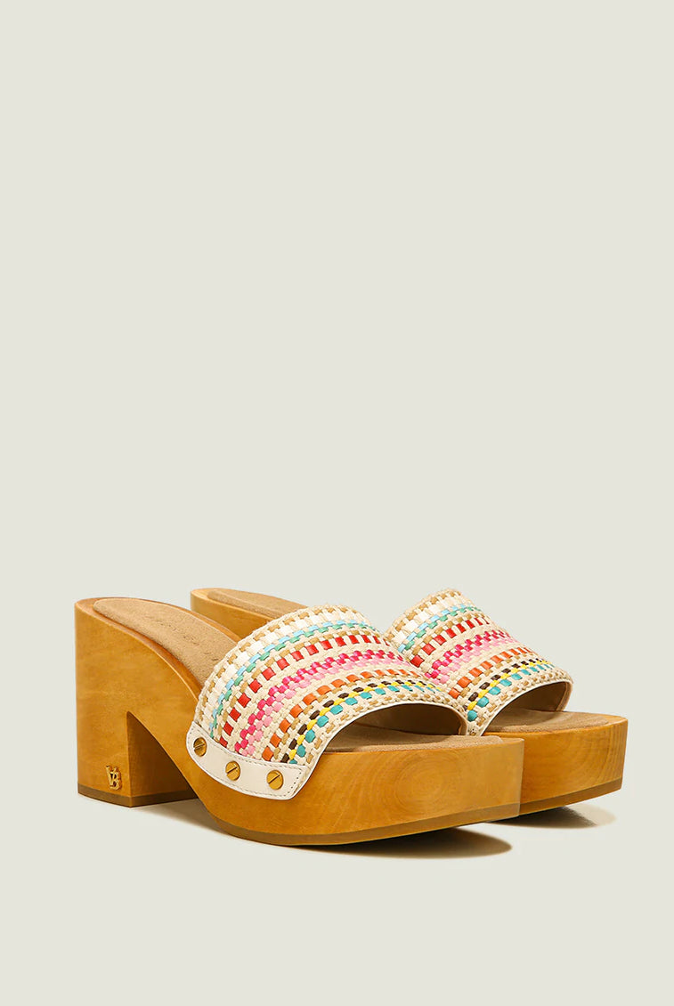 Hannalee Woven Sandal - Snow Multicolor by Veronica Beard — alternate view