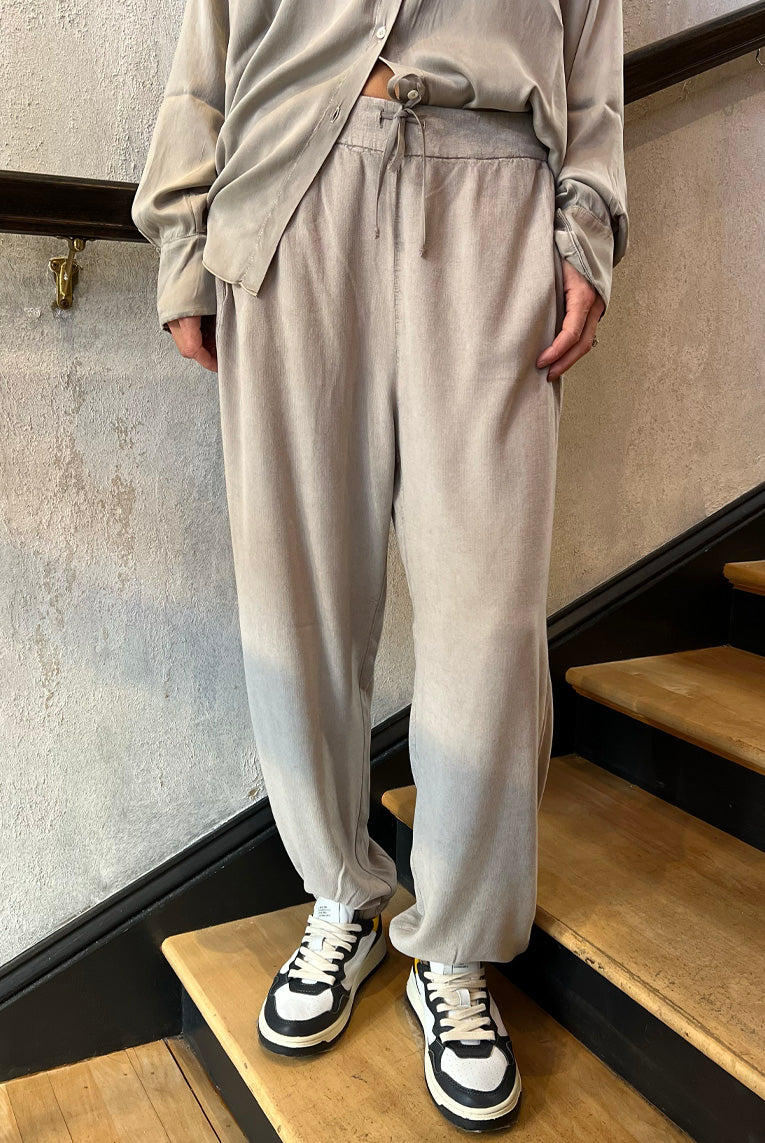 Comfort Fit Pants - Taupe by Tandem — alternate view