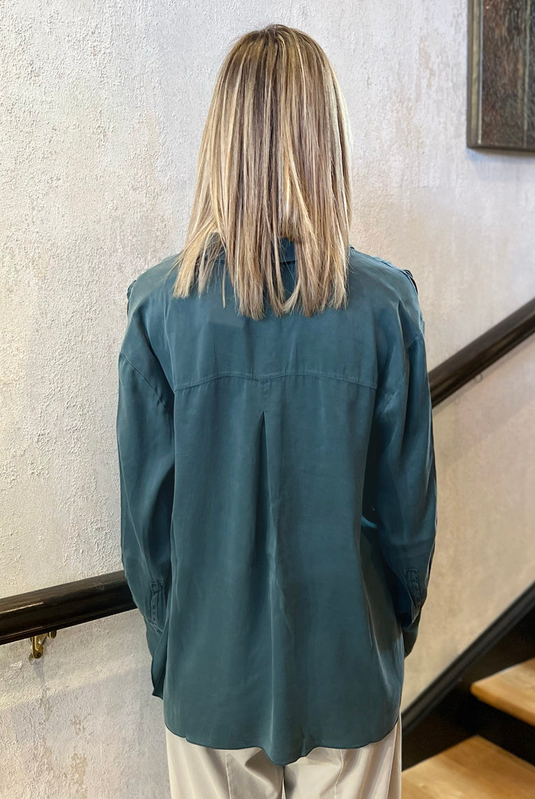 Blouse - Teal by Tandem — alternate view