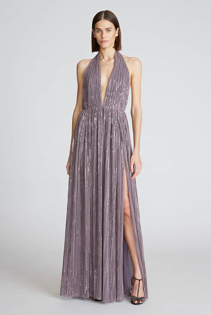 Valery Gown - Light Plum by Halston | 25 South Boutiques