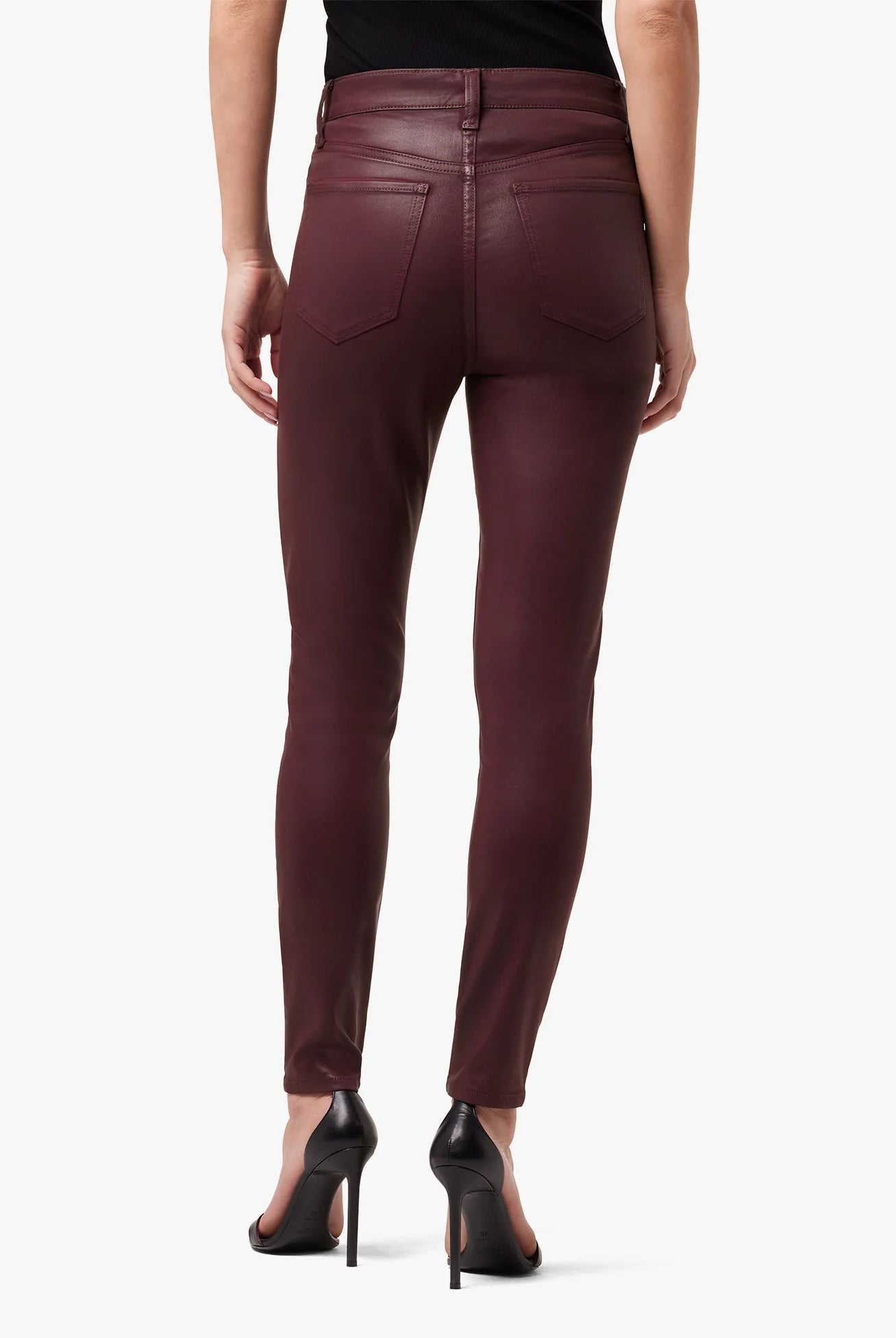 The Charlie High Rise Skinny Ankle - Vineyard by Joe's Jeans — view 5