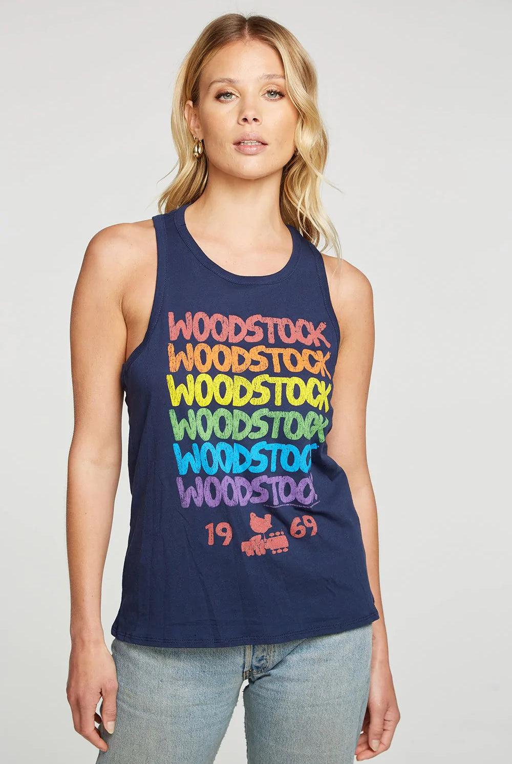 Woodstock Logo Tank - Avalon by Chaser | 25 South Boutiques